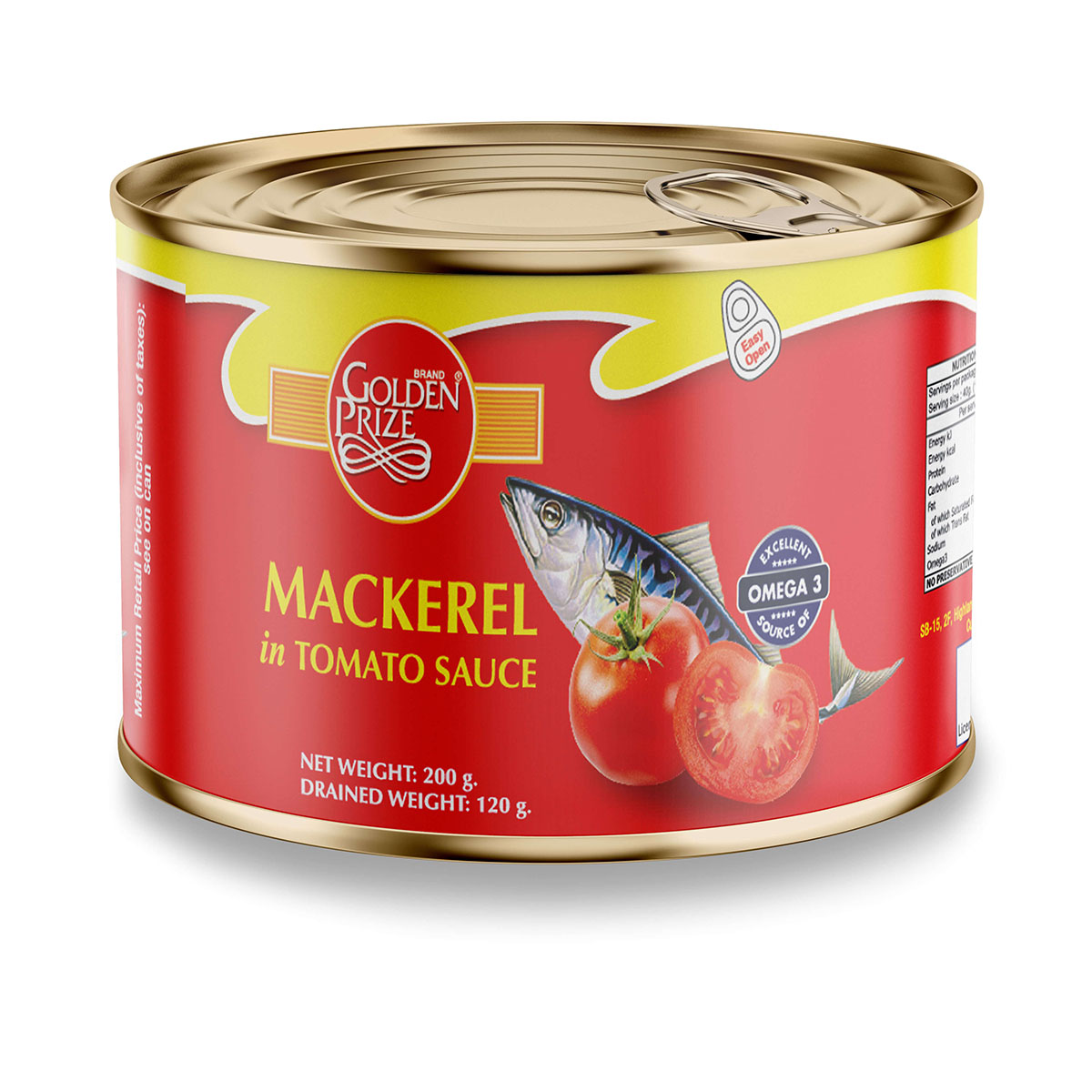 Mackerel in tomato sauce